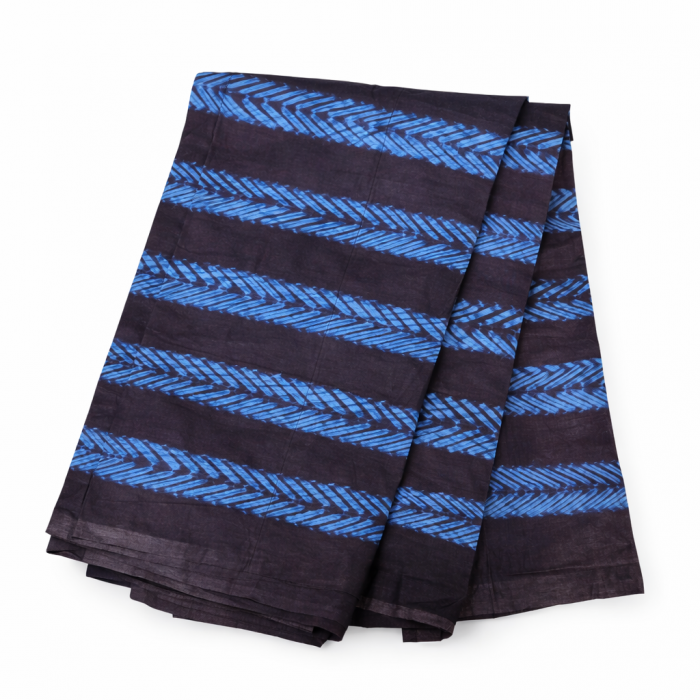 Tissu Indigo 100%coton Diahomba